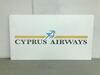Original Cyprus Airways sign - 2