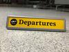 Iconic Heathrow 'Departures? sign - 2