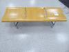 Heathrow Traditional Three person Flute seat bench - 4
