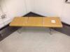Heathrow Traditional Three person Flute seat bench - 14