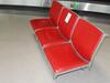 Iconic' Departures Red Three person seat - 4