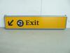 Arrivals Exit illuminated sign - 8