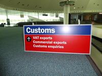 Customs' Sign