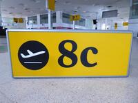 Heathrow 'Gate 8c'