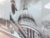 St Paul's Cathedral Printed Glass Panel