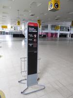 Check-In security baggage gauge frame