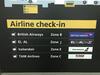 Heathrow Airport departures Plan - 2