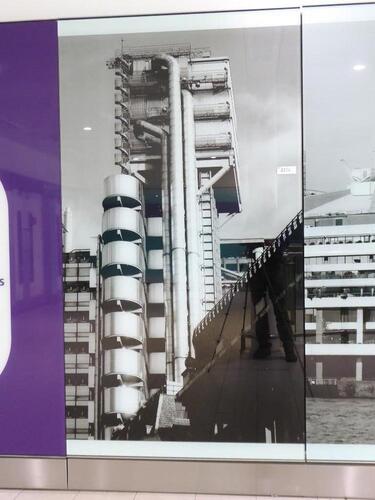 London Cityscape Printed Glass Panels