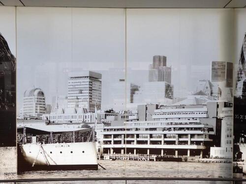 Thames Scene Printed Glass Panels