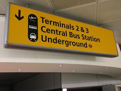 Heathrow Underground, Central Bus Station, Terminals 2&3