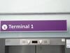 Terminal 1 direction sign - 3