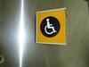 Disabled illuminated sign - 2