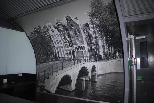 Amsterdam bridge Wall poster display