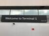 Heathrow illuminated stretched fabric sign - 2