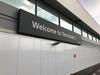 Heathrow illuminated stretched fabric sign - 3